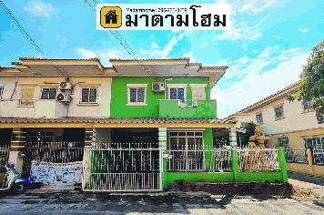 มาดามโฮมอยุธยา (หลังมุม) **ถูกที่สุด** ขายบ้าน หมู่บ้านสินทิวาธานี โรจนะ บ้านมือสองอยุธยา